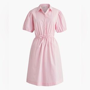 NWT JCrew Short-Sleeve Collared Mini Dress